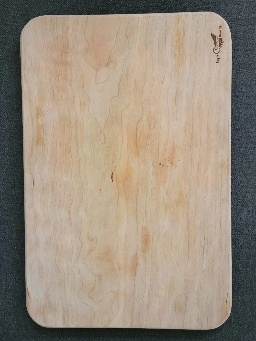 Non-Toxic Cutting Board Serving board in Cherry Wood Chemical free LIGHTLY USED